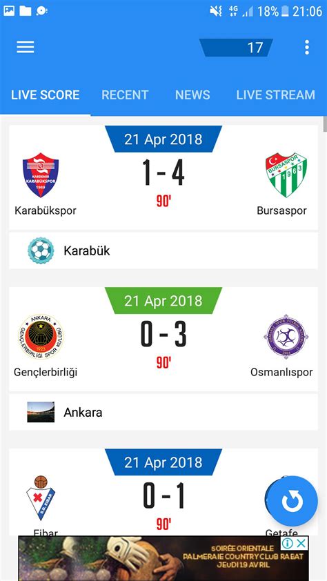 Livescore: Football Scores.